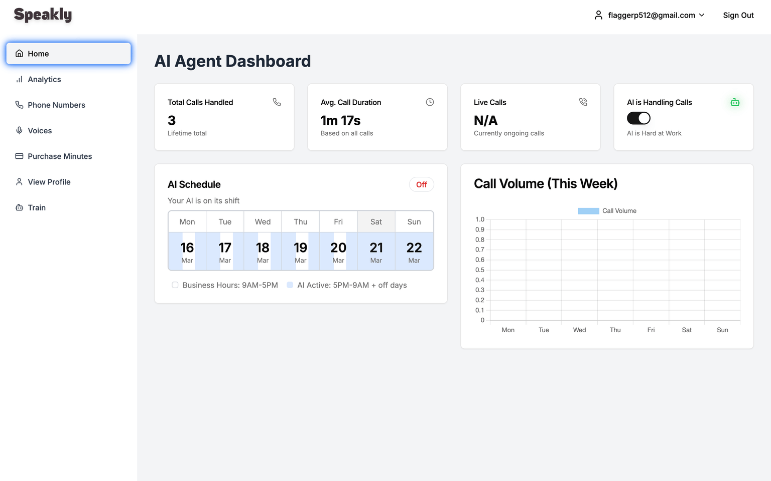 AI Agent Dashboard